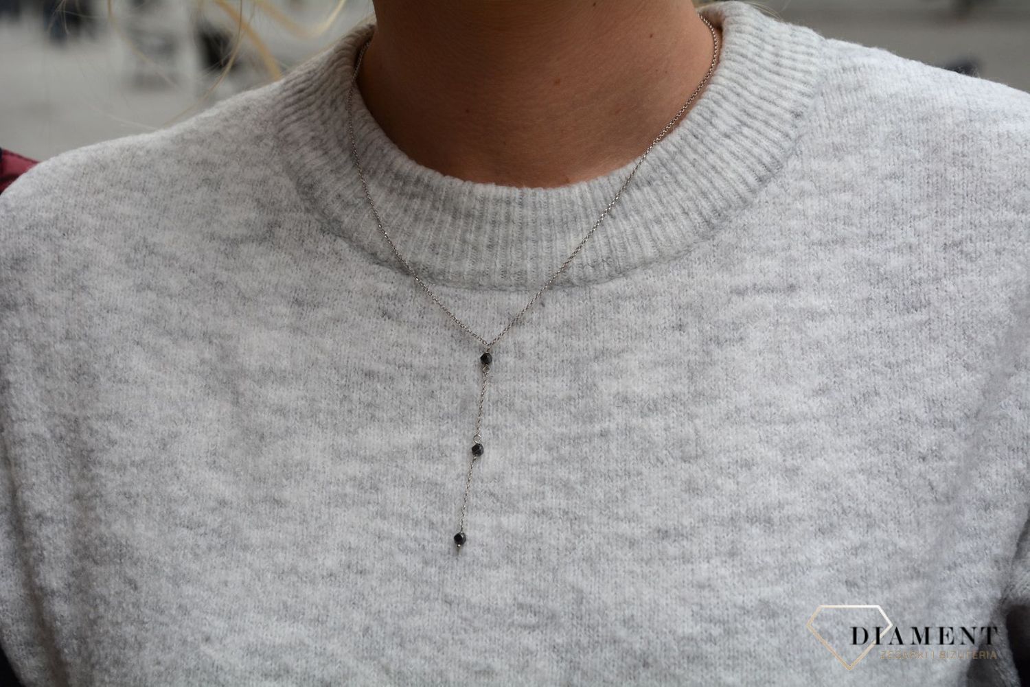 Srebrny naszyjnik krawatka Dall'Acqua C RM 20227 036 (2).JPG